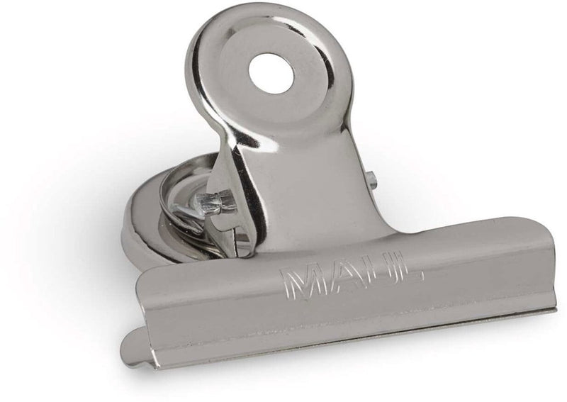 Büroklammern Maul Metall Silber
