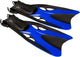 Waimea Schwimmflossen - verstellbar - Erwachsene - Kobaltschwarz - Größe 37-41