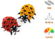 Alexander Toys Origami 3D Marienkäfer - Origami 3D