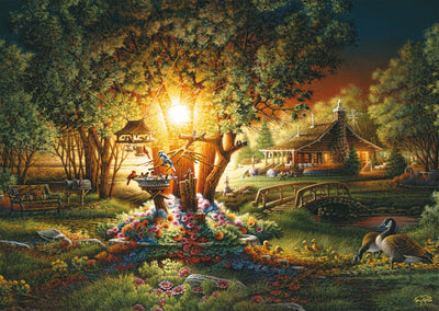 Schmidt-Puzzle Herrlicher Frühlingsglanz – 1000 Teile Puzzle.
