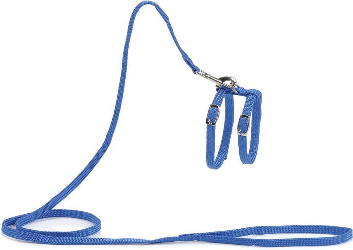 Beeztees - Katzengeschirr - Nylon - Blau - 130 cm x 10 mm