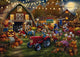 Schmidt-Puzzle, Schmidt-Puzzle, Disney-Puzzle, Mickey, Minnie, Kürbisfest, 1000 Teile.