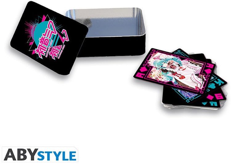Abystyle Hatsune Miku – Kartenspiel mit 54 Karten – Miku und Freunde