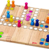 Goki hölzerne Ludo -Spielvariable