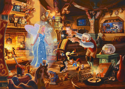 Schmidt - Disney Pinocchio - Thomas Kinkade - 1000 Teile - Puzzle