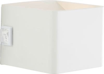 Brilliant iseo – wiederaufladbare Wandleuchte mit Akku, kabellos – mit Bewegungssensor – IP44 – LED 4 W – 300 Lumen – 3000 K – mit Batterieanzeige – weiß