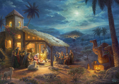 Schmidt Puzzle Geist Krippe 1000 Teile Kunst Religion.