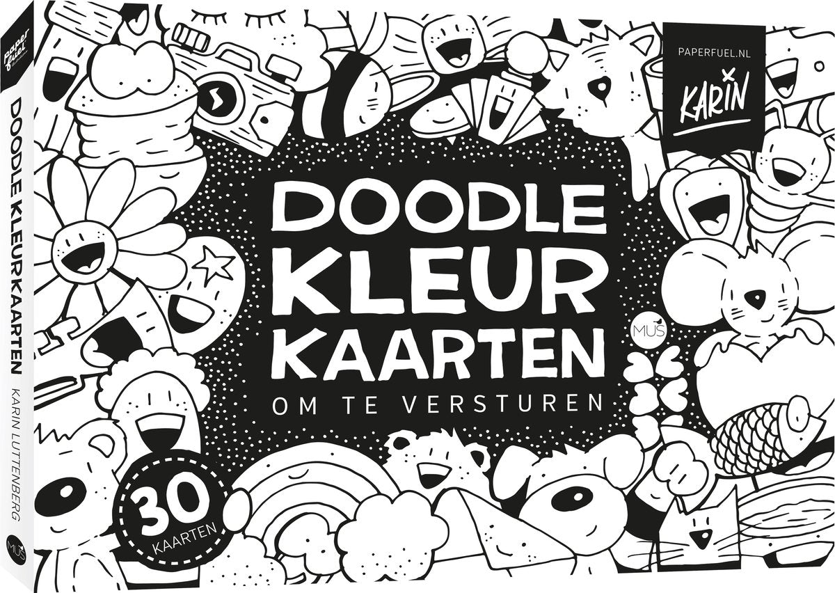 Kluitman Paperfuel-Doodle-Malkarten