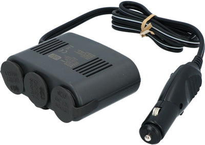 Carpoint LED 3-Wege-Feuerzeugbox – 12 V – 10 A