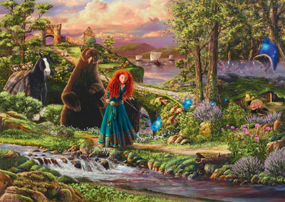 Schmidt Puzzle Disney Brave Merida 1000 Teile Zeichentrickfilm.