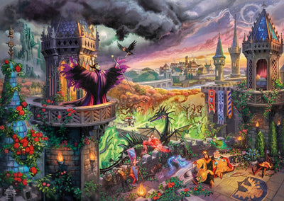 Schmidt Puzzle Disney Maleficent 1000 Teile aus Pappe.