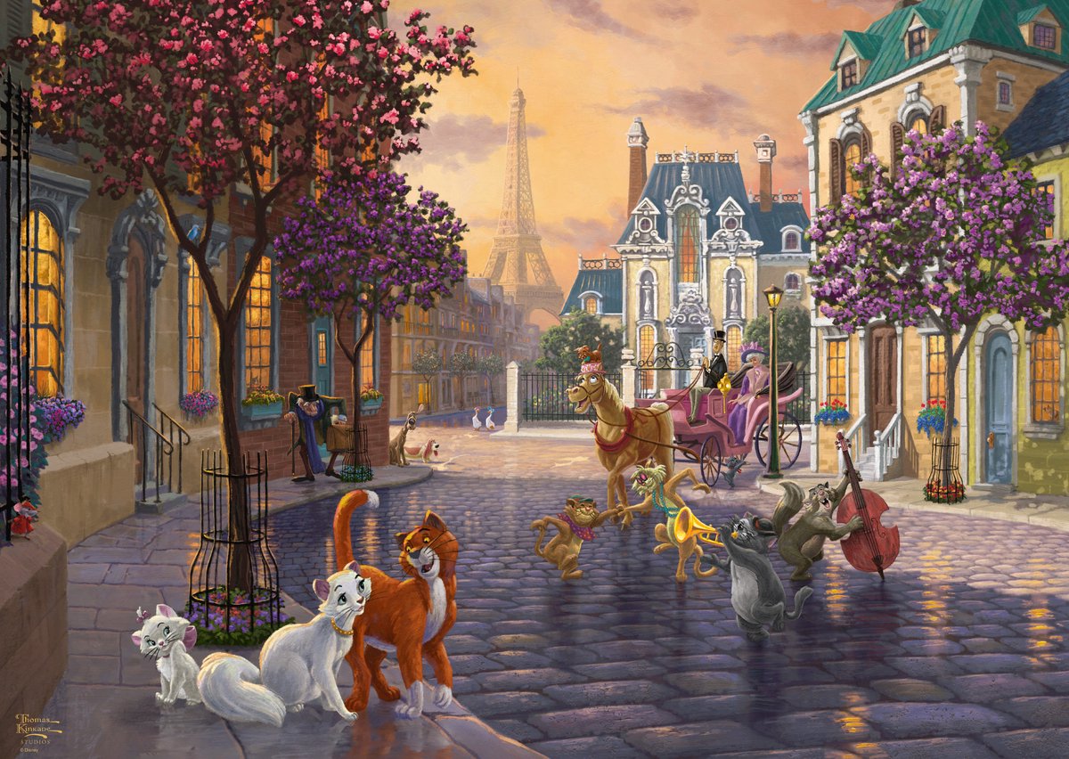Schmidt Puzzle Disney The Aristocats 1000 Teile Premiumqualität.