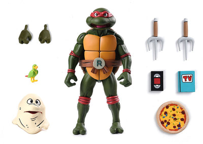 Neca Teenage Mutant Ninja Turtles (Cartoon) Actionfigur Ultimate Raphael VHS 18 cm