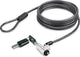 Startech .com nblwk-laptop-lock Kabelschloss schwarz, silber 2 m