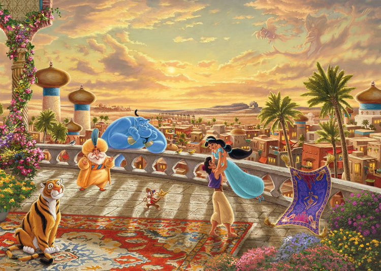 Schmidt Puzzle Disney Prinzessin Jasmin – 1000 Teile – Cartoon-Puzzle.