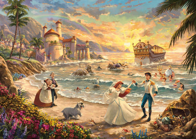 Schmidt Disney Puzzle Die kleine Meerjungfrau 1000 Teile - Puzzle.