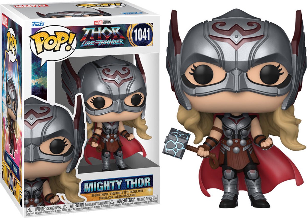 Funko-Pop! Wunder: Thor: Liebe und Donner – mächtiger Thor