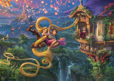 Schmidt Disney Puzzle Rapunzel Tangled – Cartoon-Puzzle 1000 Teile – ab 12 Jahren
