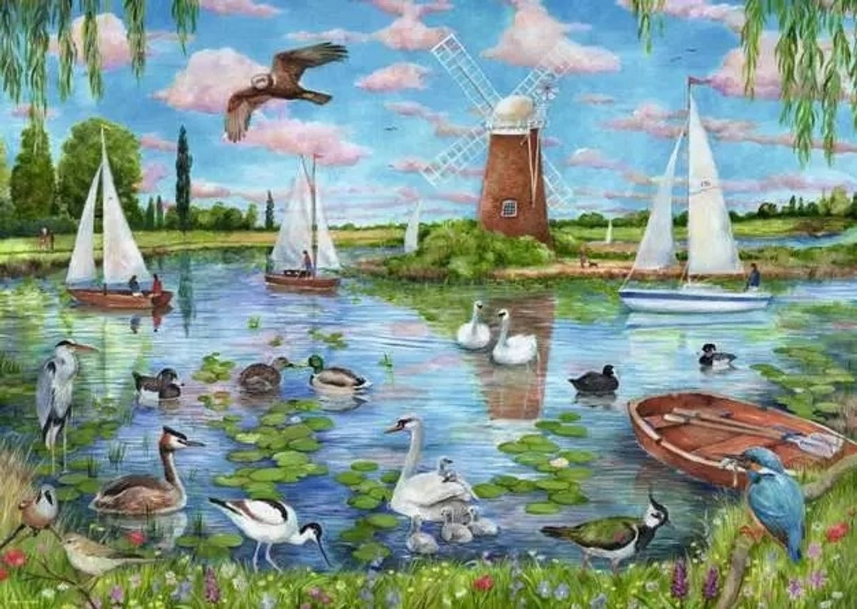 Ravensburger Puzzle Küstenlandschaft – 1000 Teile Puzzle für Erwachsene.