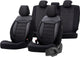 Otom Comfortline Sitzbezugset - Leder Textil - 11-teilig - Schwarz