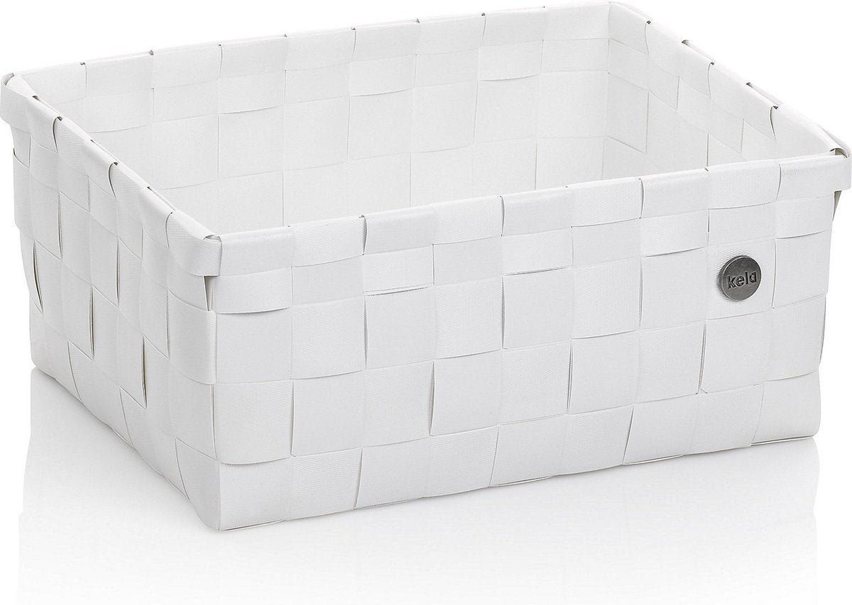 Kela Badezimmer - Neo-Korb 24x31x14 cm - Polypropylen - Weiß