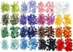Creativ Company Minimosaik, Maße 5x5+10x10 mm, Stärke 2 mm, 32x25 g 1 Karton