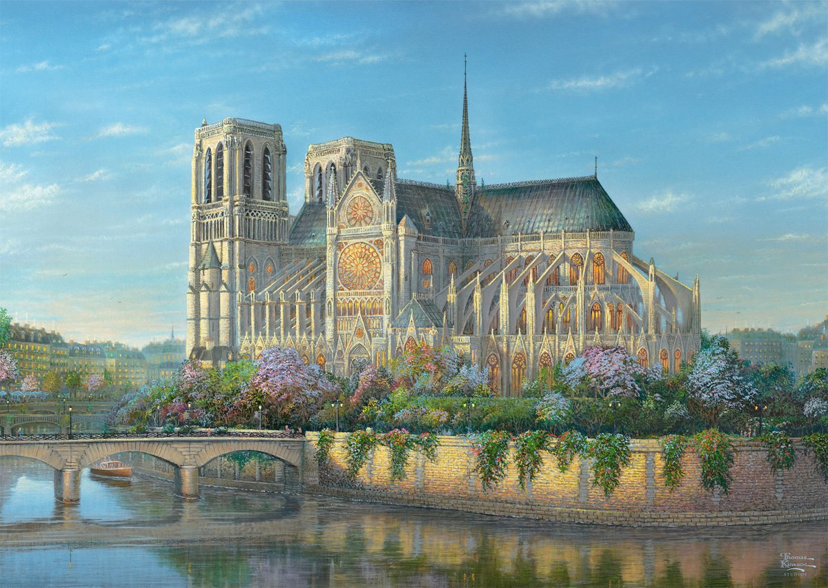 Schmidt-Puzzle Notre Dame, 1000 Teile, hochwertiges Puzzle.