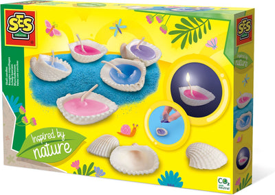 SES Schelp Kerzen inspiriert von der Natur