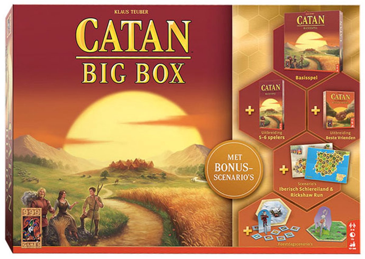999Spiele 999 Spiele - Catan: Big Box - Brettspiel