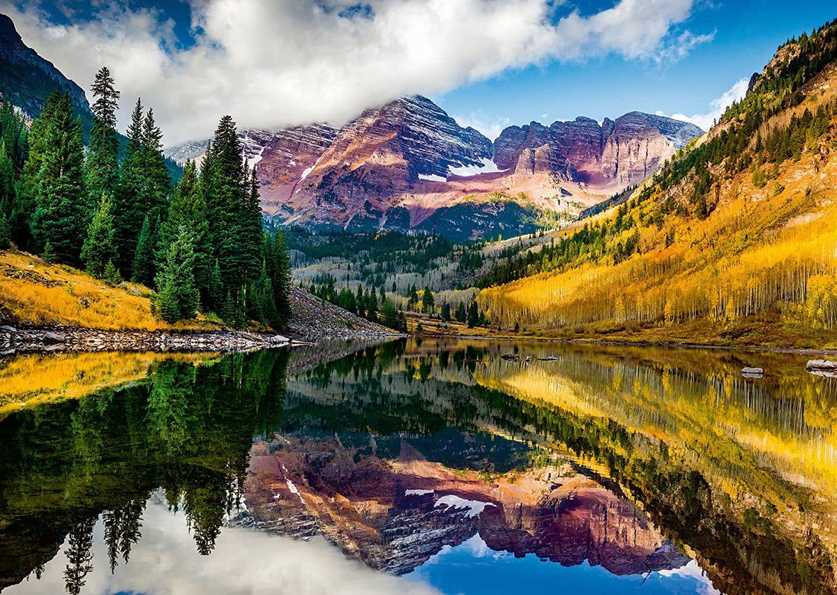Ravensburger Puzzle Espe, Colorado – 1000 Teile Landschaft.