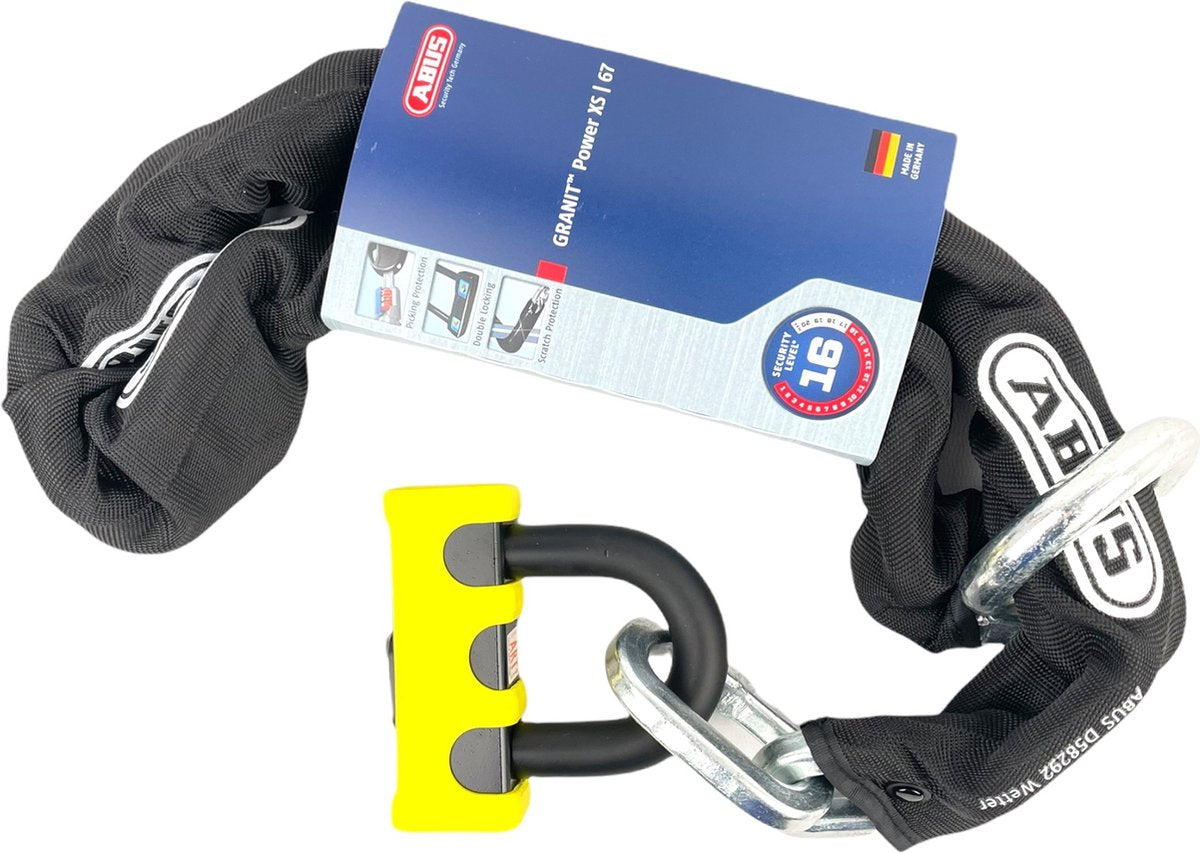 Abus Granit Power XS Chain Lock - 120 cm - Schwarz