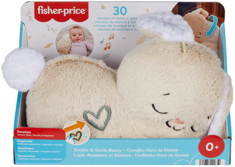 Fisher Price beruhigt und setzte Hase ab