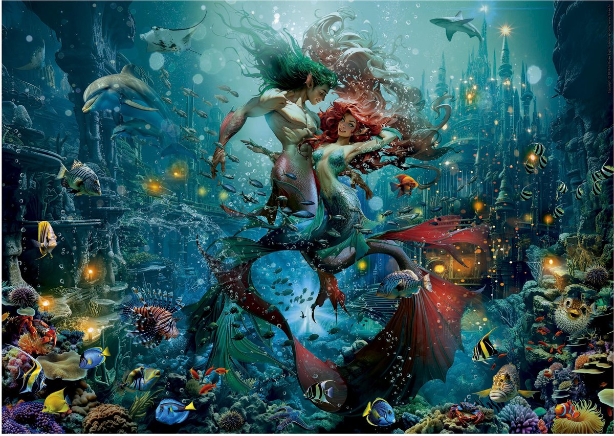 Educa - Puzzle 500 Teile - Atlantis