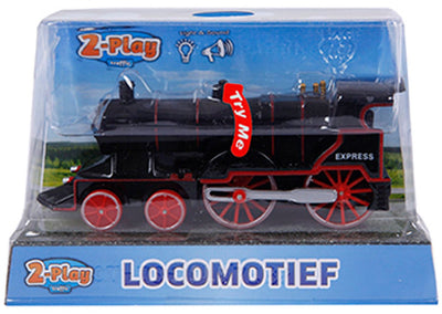 2-sly-Die-Cast-Lokomotive mit Licht und Klang, 14 cm