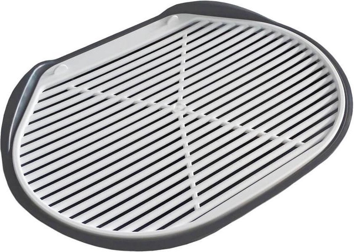 Portapet Porta Track Matte – Katzentoilettenmatte mit Auffangschale – Auslaufmatte – Katzentoiletten-Reinigungsmatte