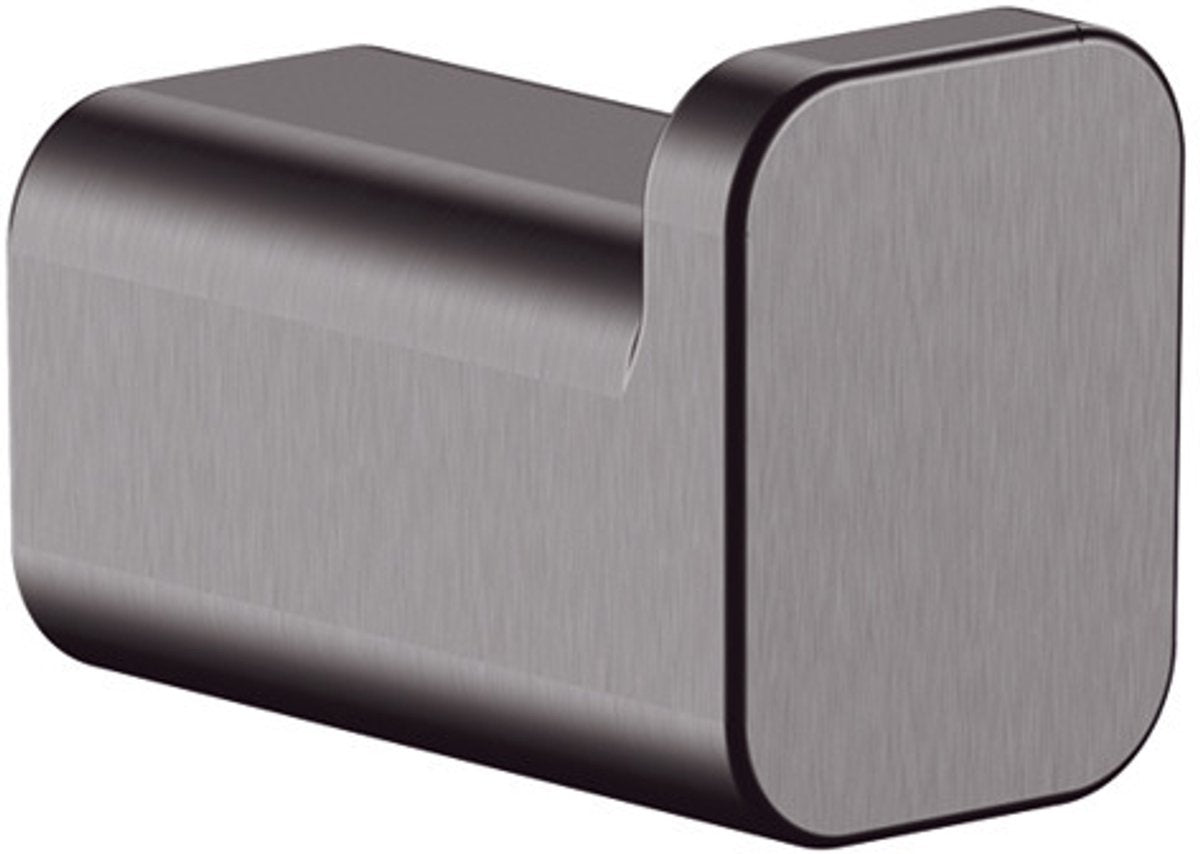 Hansgrohe addstoris Handtuchhaken, gebürstetes Schwarzchrom