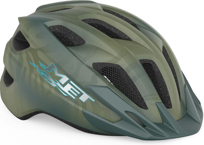 Mit Crackerjack Mips Fahrradhelm Jungen Mädchen – Fahrradhelm Kinder – Größe Unisize (52-57cm) – grün matt