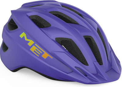 Mit Crackerjack Mips Fahrradhelm Jungen Mädchen – Fahrradhelm Kinder – Größe Unisize (52-57cm) – Lila matt