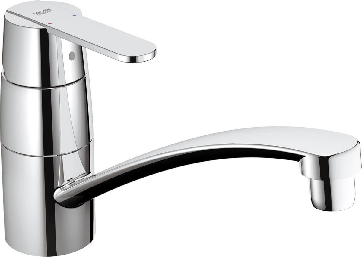 Grohe bekommt Küchenarmatur – niedriger Auslauf – Chrom