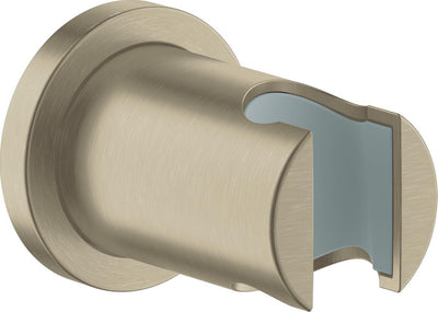 Grohe Rainshower Wandhalter rund – Duschkopfhalter – Nickel gebürstet (matt)