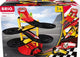 Brio 30550 Rennturm mit Rennwagen | Spielzeug-Rennautos für Kinder ab 3 Jahren