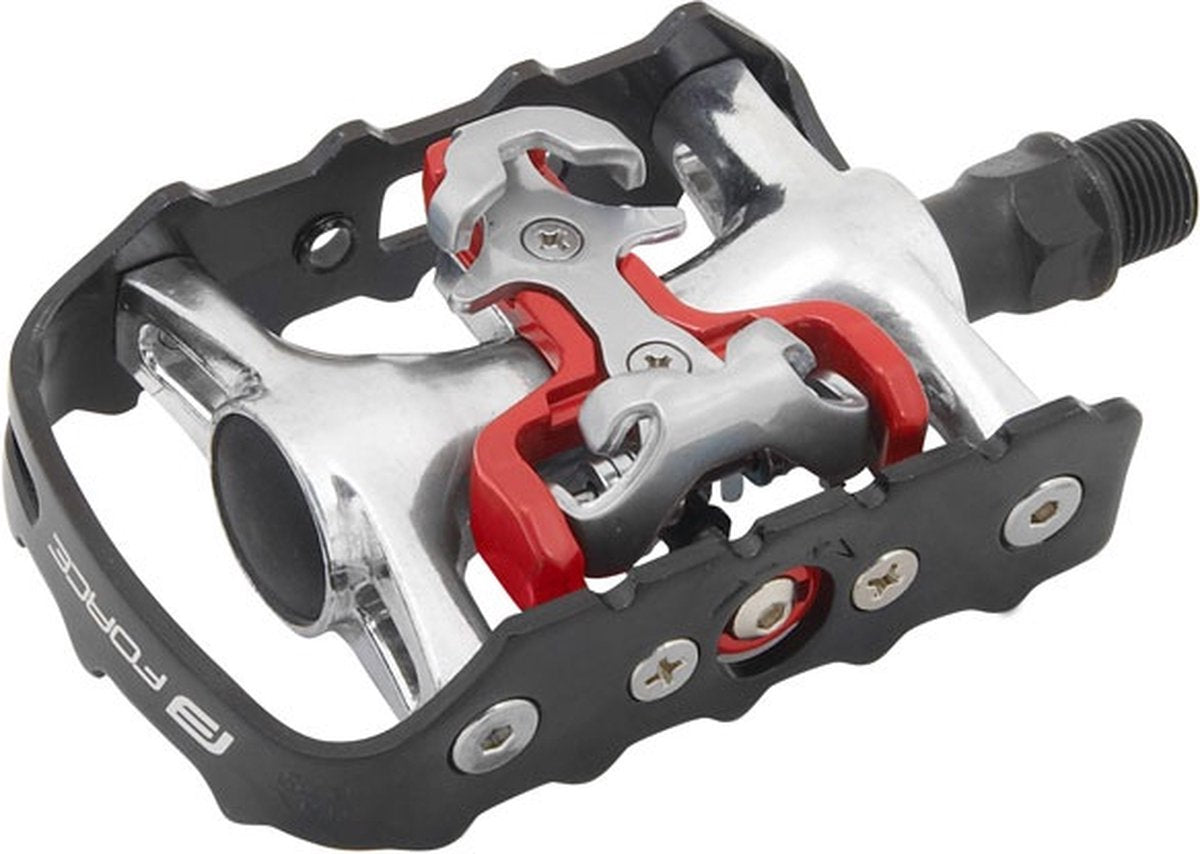 Tecora Combi Pedal Set SPD Aluminium 9 16 Draht