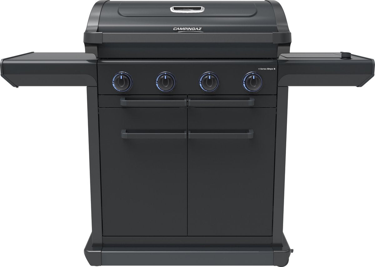 Campingaz 4 Series Onyx s Gasgrill – modularer Grill – inklusive Seitenbrenner