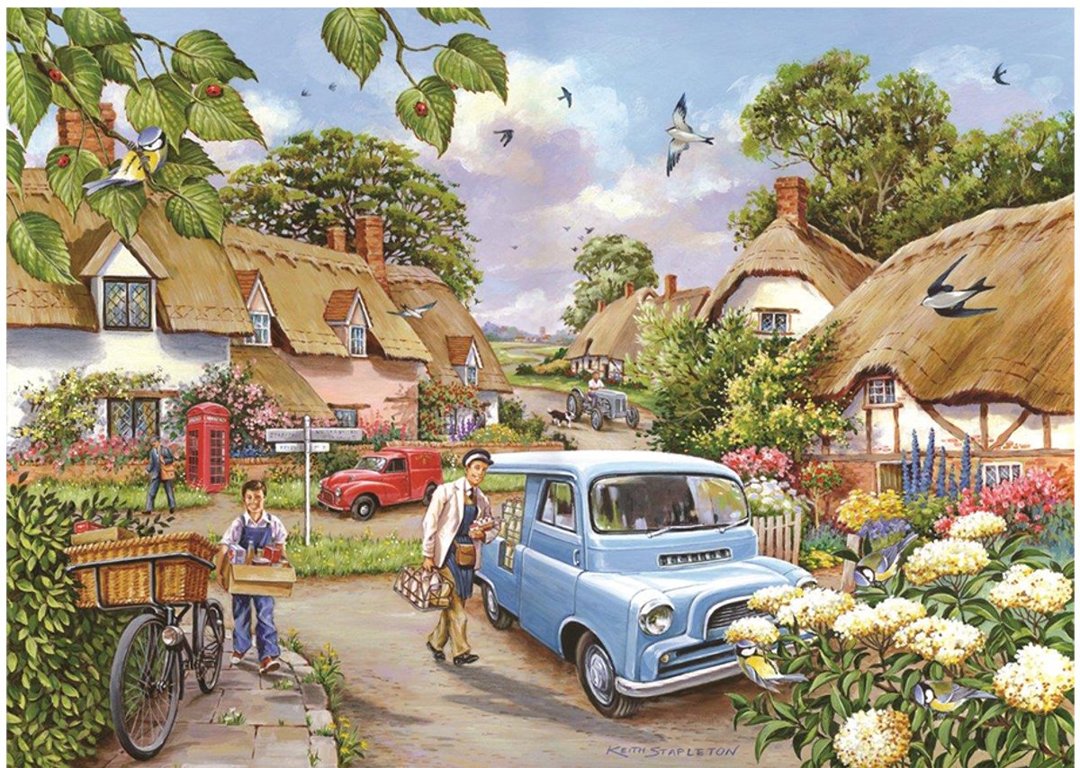 House of Puzzles Puzzle Morning Fresh 500 XL-Puzzleteile.