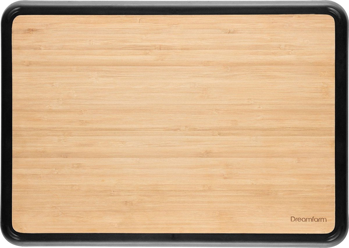 Dreamfarm - Fledge Bamboo großes Schneidebrett - Bambus - braun -