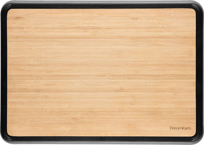 Dreamfarm - Fledge Bamboo großes Schneidebrett - Bambus - braun -