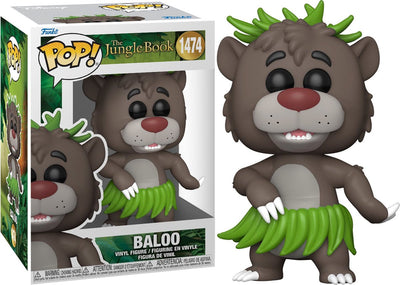 Dschungelbuch, die Baloo-Vinylfigur 1474 Funko Pop! mehrfarbig