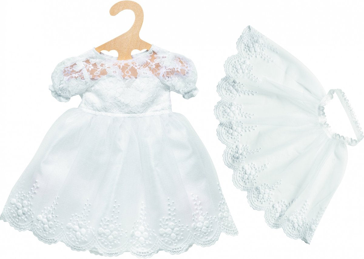 Heless Dolls Hochzeitskleid mit Schleier, 28-35 cm
