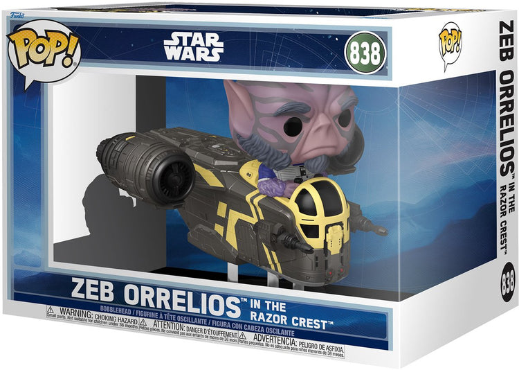 Funko Star Wars Zeb Orrelios im Razor Crest Vinylfigur 838 Unisex Pop! - neutral - Standard