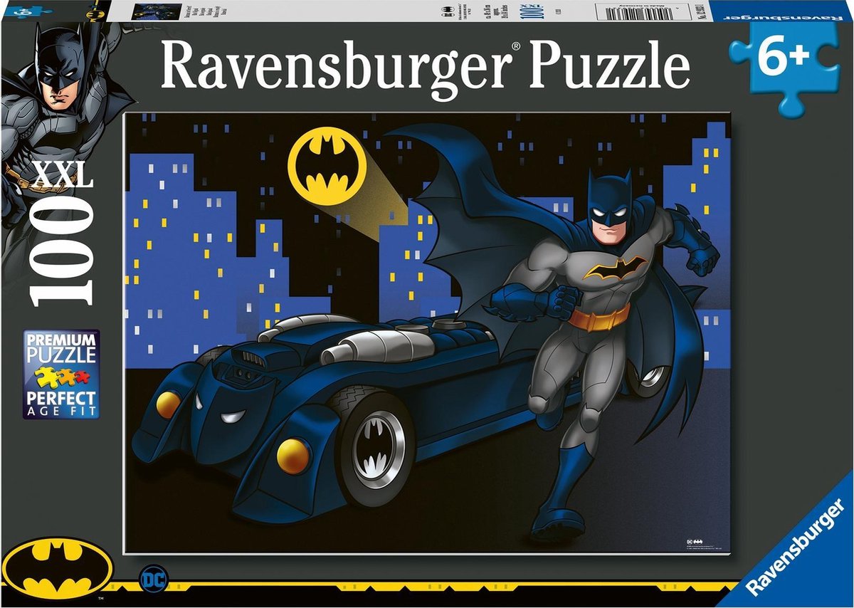 Ravensburger Puzzle Batman: Fledermaussignal – Puzzle – 100 XL-Teile